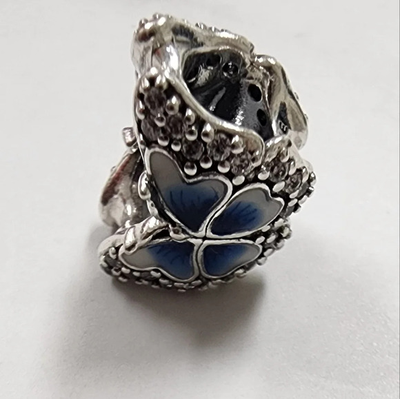 Pandora Blue Butterfly Sparkling Charm - Picture 3 of 8